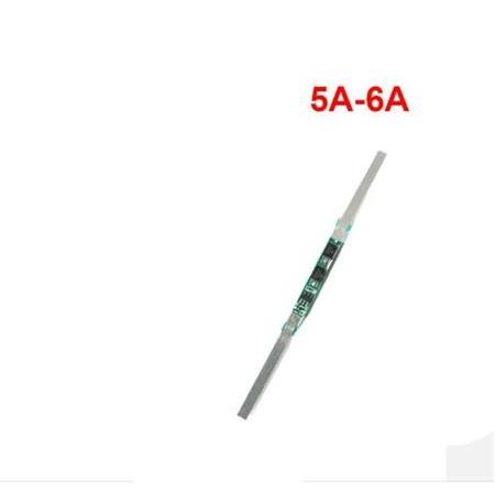 1S 5-6A BMS 3.7V 18650 Lityum LiPo Pil Şarj Koruma Modülü