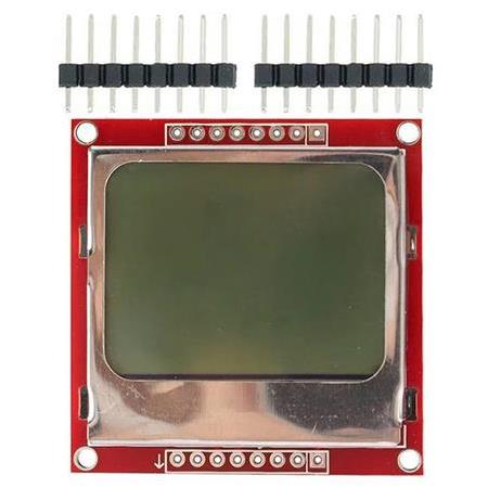 Nokia 5110 84x48 Lcd Ekran Arduino Uyumlu(Kırmızı Pcb)