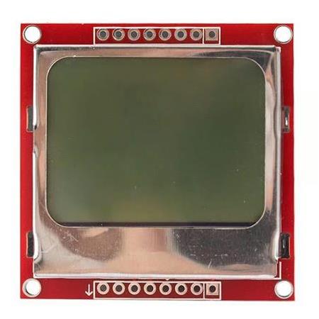 Nokia 5110 84x48 Lcd Ekran Arduino Uyumlu(Kırmızı Pcb)