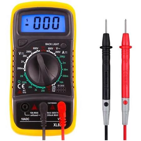 XL830L Dijital Multimetre Led Ekranlı Avometre Mini Ölçü Aleti