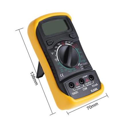 XL830L Dijital Multimetre Led Ekranlı Avometre Mini Ölçü Aleti