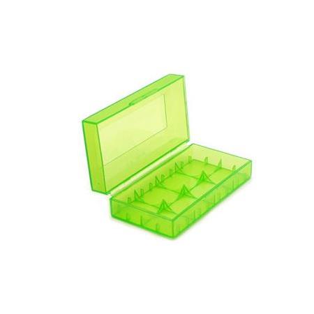 2x18650 Pil Saklama Kutusu - Yeşil