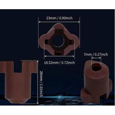 Creality K1C-Ender3 V3 Silikon Çorap(Kahverengi)