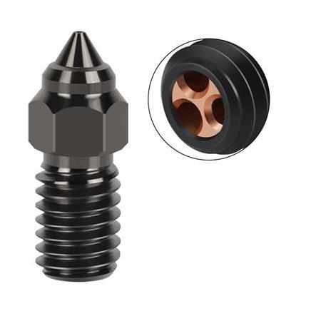Creality Ender 3 V3 SE-Ender 7-Ender 5 S1 Sertleştirilmiş CHT Çelik Nozzle(0.2mm)