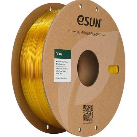 Esun PETG Filament Transparan Sarı 1.75mm 1000gr