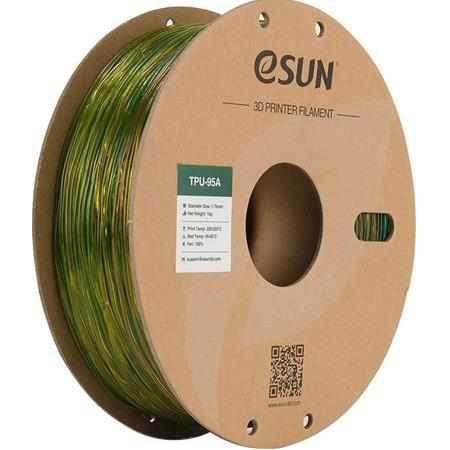 Esun TPU 95A Filament Rainbow 1.75mm 1000gr