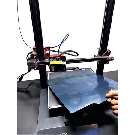 Cr10s Pro 310x320 Yay Çeliği Tabla+Yapışkanlı Manyetik Levha (0.5mm)