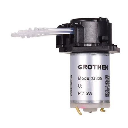 12V DC Peristaltik Dozaj Su Pompası-Siyah