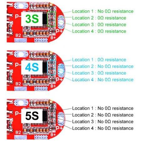 5S 25A BMS 21V 18650 Lityum LiPo Pil Şarj Koruma Modülü