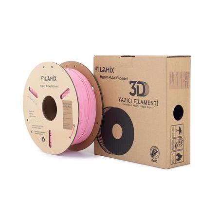 Filamix Yüksek Hızlı Hyper PLA+ Filament 1.75mm 1Kg-Pembe