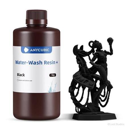 Anycubic Water Washable(Suda Yıkanabilir) UV Reçine 1Kg Siyah