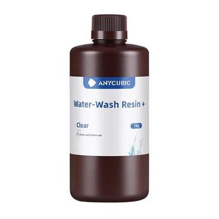 Anycubic Water Washable(Suda Yıkanabilir) UV Reçine 1Kg Şeffaf