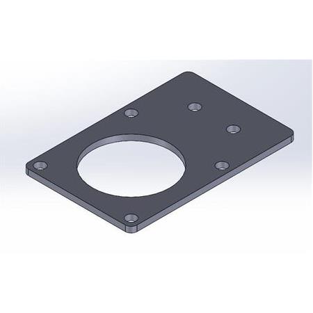 Nema 23 Düz Motor Tutucu(30x30 Sigma İçin)