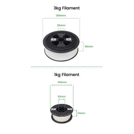 Porima PLA 1.75mm Gri RAL7015 Filament 3 Kg