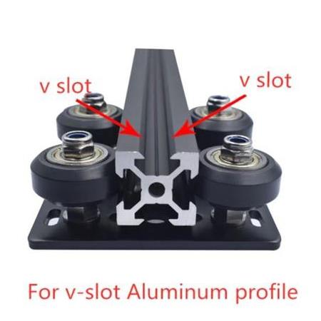 20x20 V Slot Sigma Profil Arabası(Alüminyum)