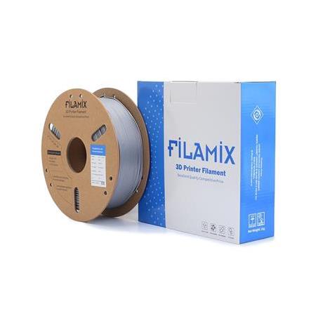 Filamix PLA+ Filament 1.75mm 1Kg (100mm/s) Gümüş