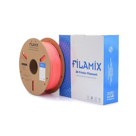 Filamix PLA+ Filament 1.75mm 1Kg (100mm/s) Fluo Kırmızı