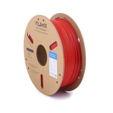 Filamix PLA+ Filament 1.75mm 1Kg (100mm/s) Koyu Kırmızı