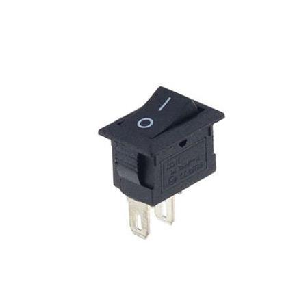 KCD11 On Off Işıksız Mini Anahtar Siyah(2 Pinli)