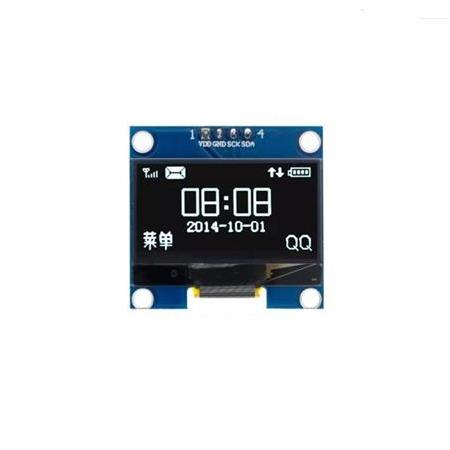 128x64 1.3 inç OLED Grafik Ekran 4 Pin IS-I2C