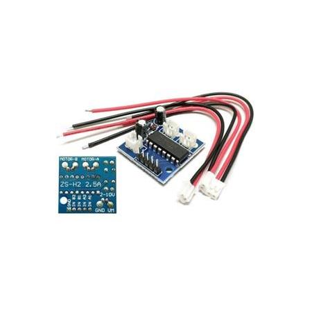 2.5A Çift Kanallı DC Motor Sürücü Kartı H Köprülü PWM Hız Kontrolü