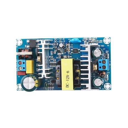 220VAC-12VDC 6A SMPS (Anahtarlamalı Güç Kaynağı) Kartı-70W