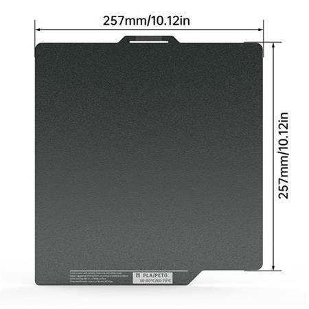 BIGTREETECH Panda Cryo Grip Pütürlü Pei X1-P1-A1 Uyumlu Çift Taraflı Baskı Yüzeyi-257x257