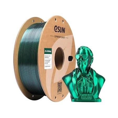Esun PLA-Silk Magic Filament Siyah-Yeşil 1.75mm 1000gr