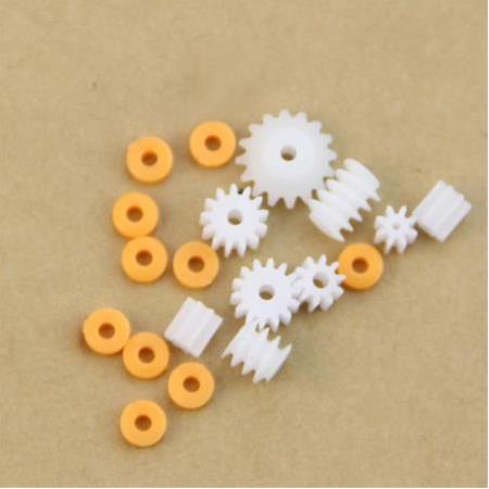 26 Parça Plastik Dişli Çark Seti (DC Motor - DIY - Hobi Seti)