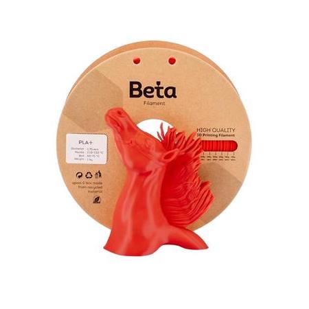 Beta PLA Plus Filament Neon Kırmızı 1.75mm 1000gr
