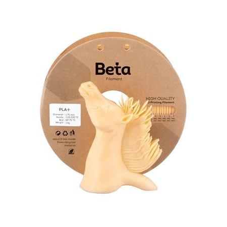 Beta PLA Plus Filament Krem 1.75mm 1000gr