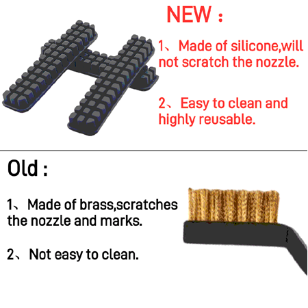 Creality K1-K1 Max-K1C Nozzle Temizleme Silikonu-5 Adet