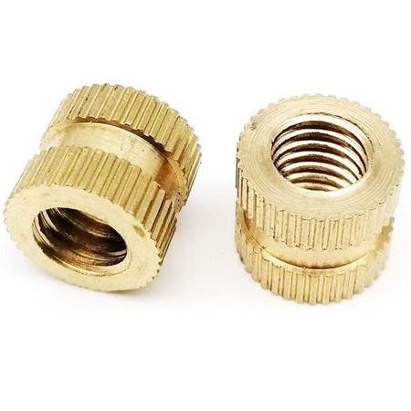 M3x5.5x4.2 Pirinç İnsert Somun 3D Baskı İçin Çakma Somun
