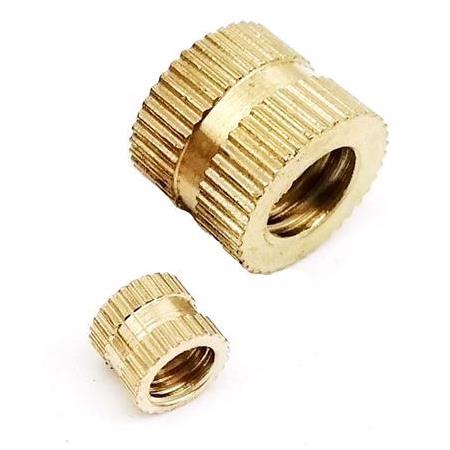 M3x5.5x4.2 Pirinç İnsert Somun 3D Baskı İçin Çakma Somun
