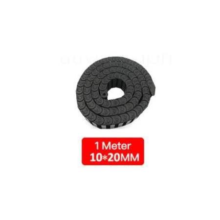 Cnc-3D Yazıcı Drag Zincir Kablo Taşıyıcı 1 Metre(10x20)