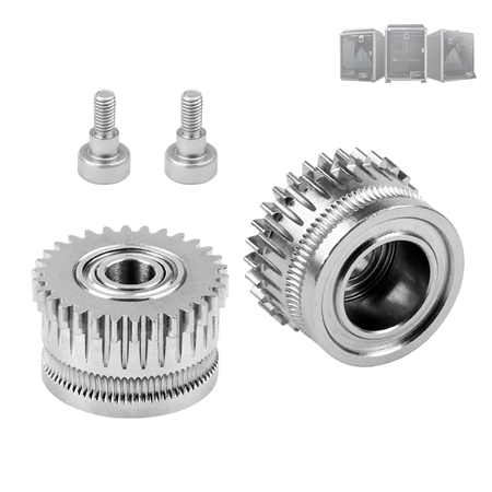 Creality K1-K1C-K1 Max-Ender V3-V3 Plus Extruder Dişlisi(Paslanmaz Çelik)