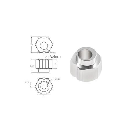 6mm Eksantrik somun(5mm)