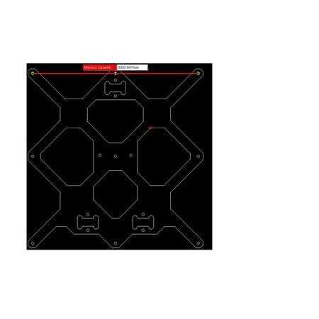 mk52 Lazer Kesim Tabla(4mm Alüminyum)